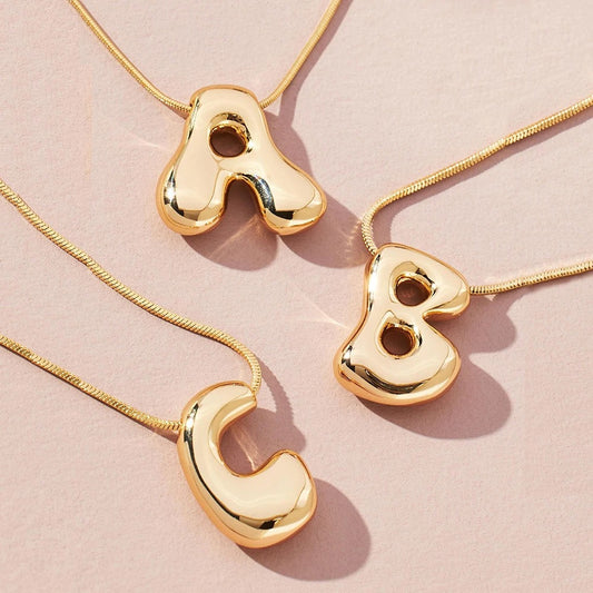 Collar Inicial Bubble